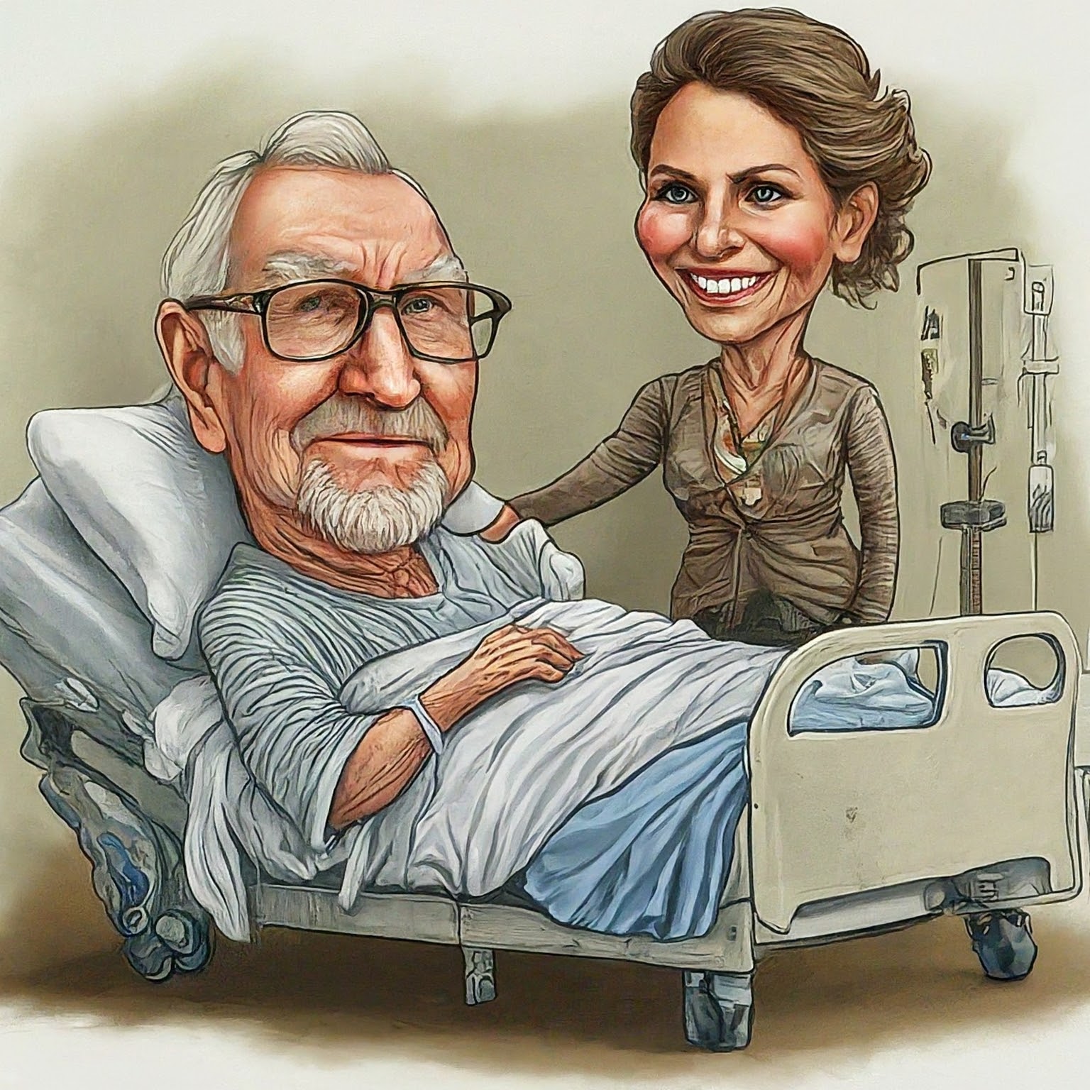 Family Visiting Patient